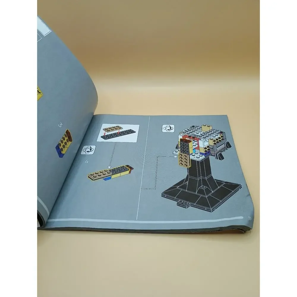 LEGO Instructions for set 75415-1 Kylo Ren Helmet - released 2025 - Booklet Only - Picture 5 of 7
